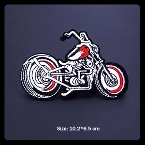 Hot Rod Embroidered Iron On Patch Appliqué